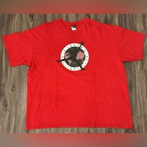 Vintage Men’s Air Jordan Flight Club Jumpman Logo Red/Black T-Shirt - 3XL